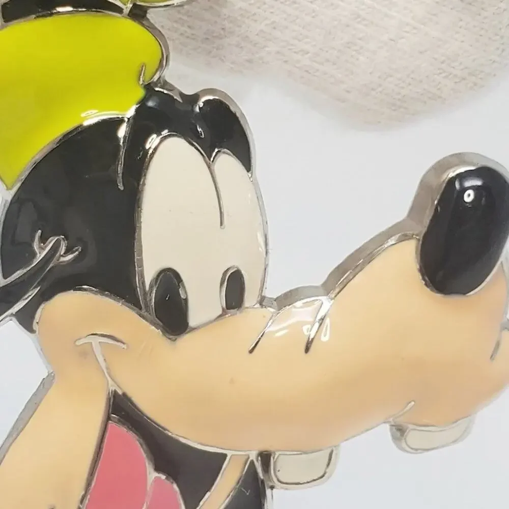 Disney Goofy 3-D Enamel Green Hat Keychain